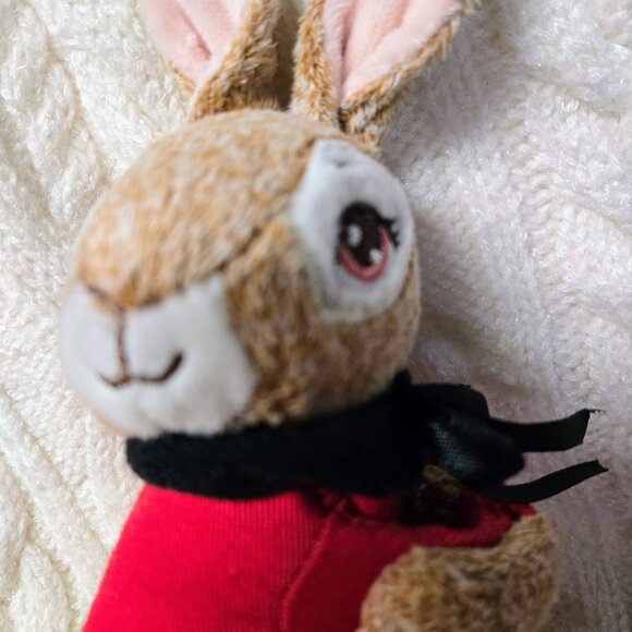 2 Easter Bunnies 8” Peter Rabbit Plush  Flopsy Bunnies w/Wraparound Arms - - Picture 3 of 7